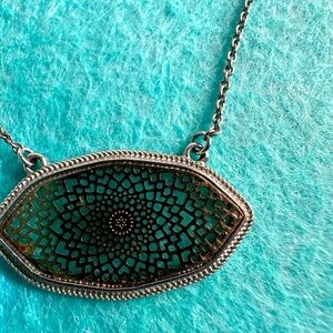 Designer Gold/silver Necklace Pre-Owned